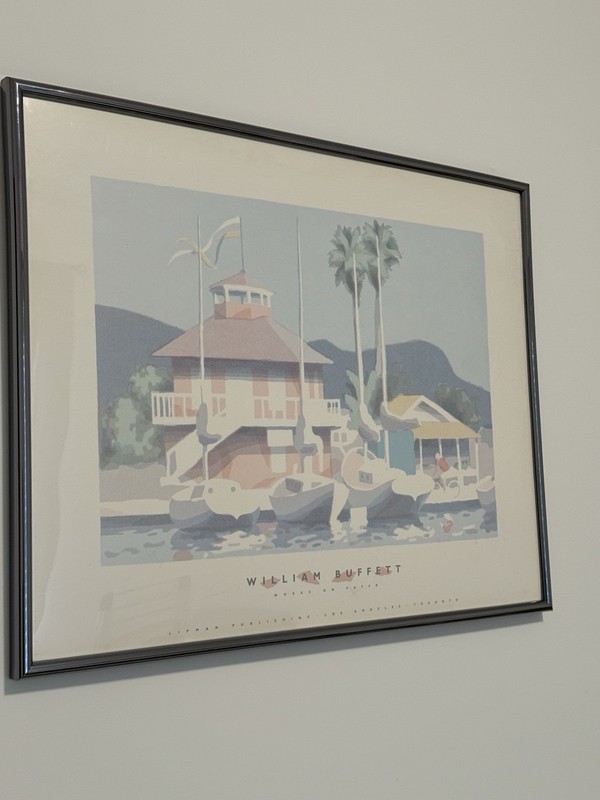 “Newport” Painting by William Buffet (1987)
