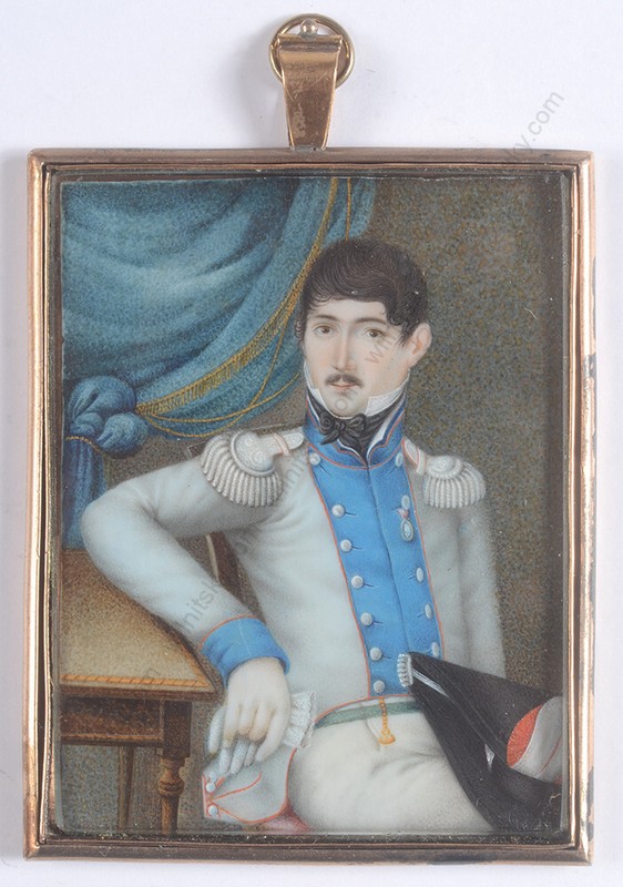 «Captain Vicente Beristain? (Spanish Auxilliary Battalion of Santo Domingo)»
