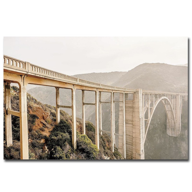 Big Sur by Krista Broadway Gallery-Wrapped Canvas Giclee Artwork (30 in x 45 in)