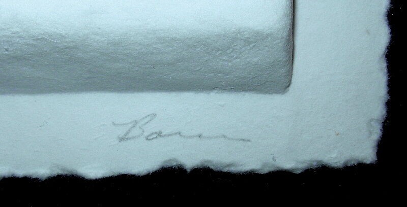 Limited Paper Cast Artwork of Nude Women In Bed on Large Encased Frame - Signed gallery