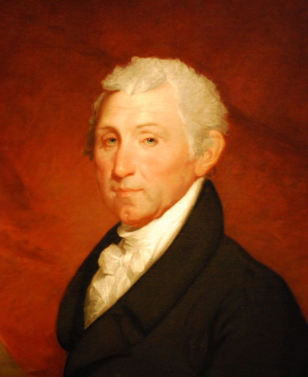 Beautiful Oil painting United States America President James Monroe canvas