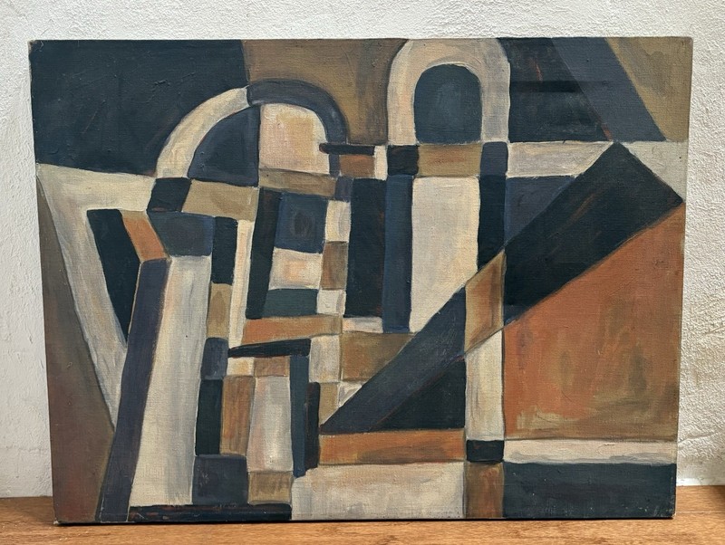 Unsigned Rolph Scarlett? Modernist Mid-Century MCM