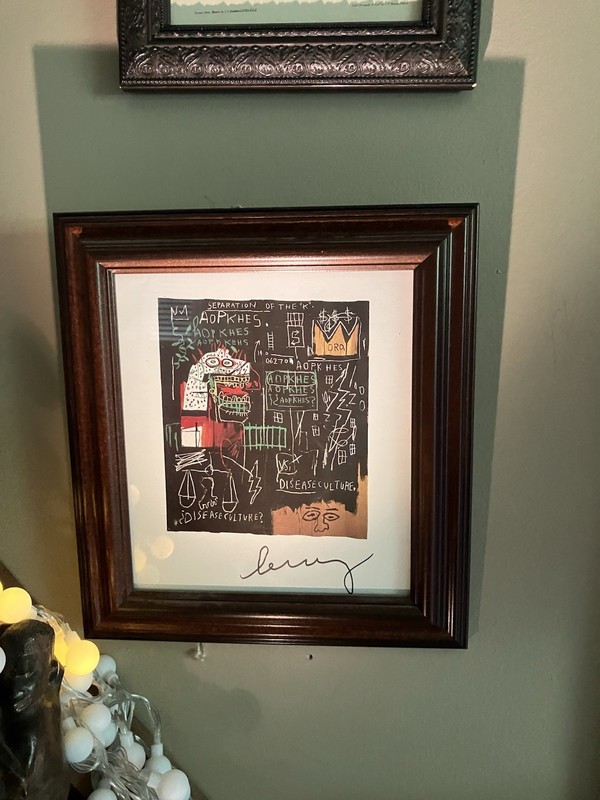 “ Separation Of the “K”. An Original Work By Basquiat!!!