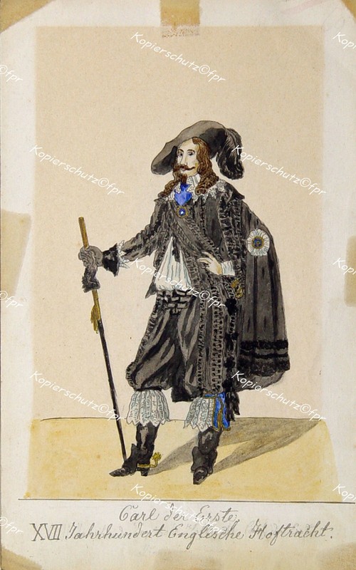 Charles I Charles King England Scotland Ireland Dunfermline London Costume Velvet