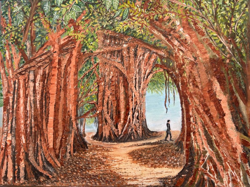 Banyan tree titled lost in the Banyan’s