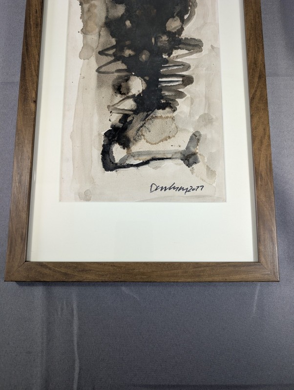 Cuban Artist Manuel Diaz Rosario Orisha Original Abstract Ink Art Painting gallery
