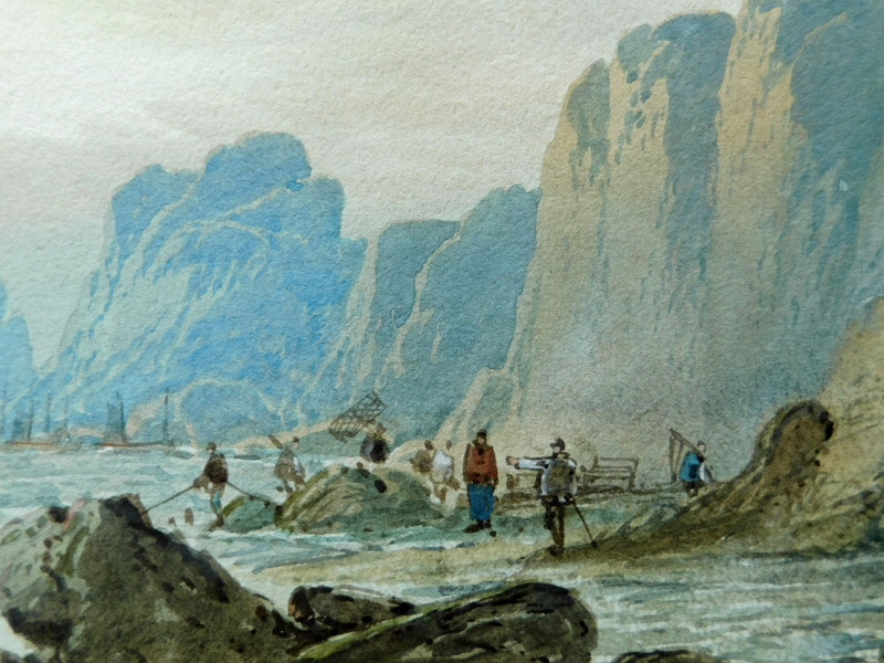 CHARLES BENTLEY (1806-1854) LISTED BRITISH VERY FINE ORIGINAL WATERCOLOR gallery