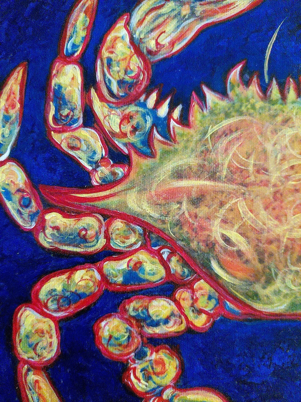 Coastal Beach Decor Abstract OOAK Painting 13”x 13” Acrylic on Canvas Signed gallery