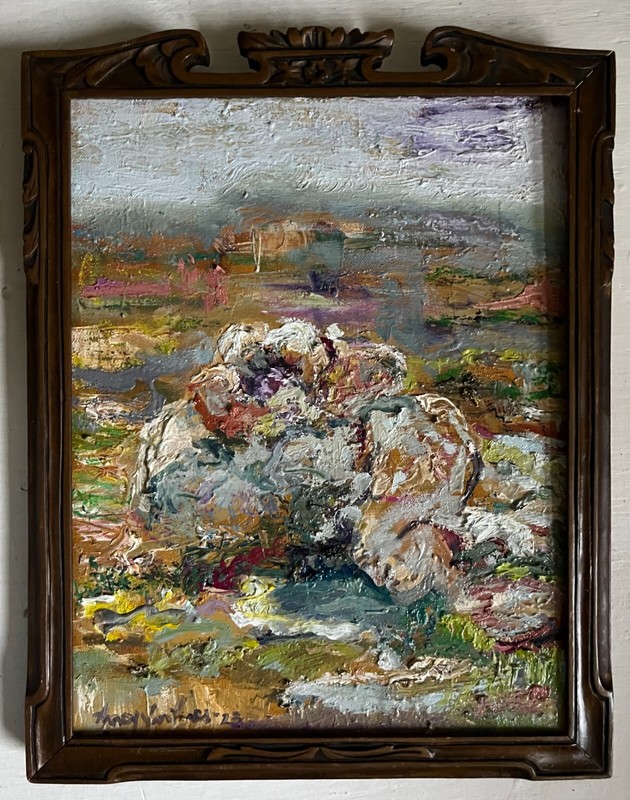‘The Burren Bunny’, Ireland, Oil Painting, Irish Arts