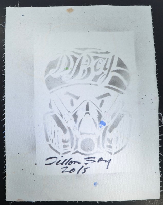 Hand Signed by Dillon Boy, 1/1 Original “Walter White” (Heisenberg), With COA. gallery