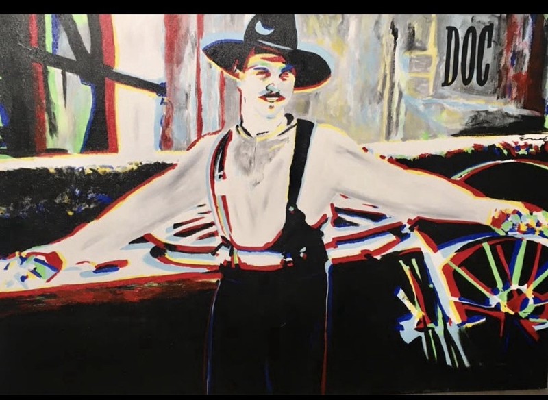 Val Kilmer As “Doc Holiday “ In The Movie Motion Picture TOMBSTONE