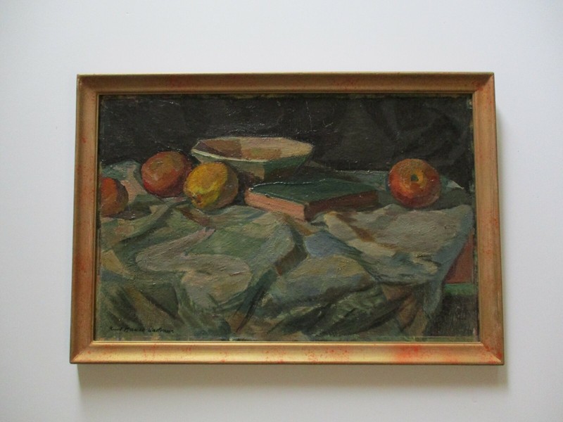 KURT HAASE JASTROW OIL PAINTING GERMAN EXPRESSIONIST IMPRESSIONISM STILL LIFE