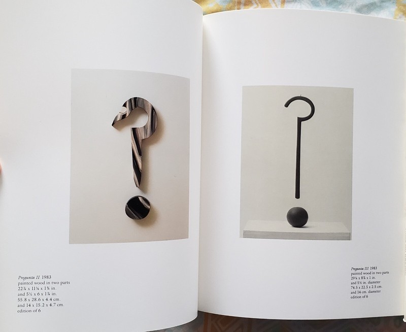 Richard Artschwager "Complete Multiples" (catalog with a multiple " RUBBER BLP") gallery
