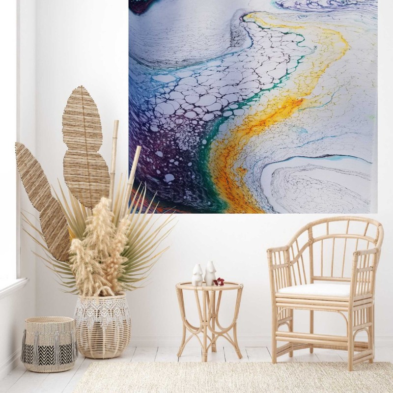 BLENDED SOFTNESS! Acrylic Original Painting 12″ X 12″ #086