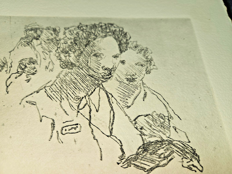Tony Mafia Original Art - two Women 1974 Artist Proof 11" x 12" gallery
