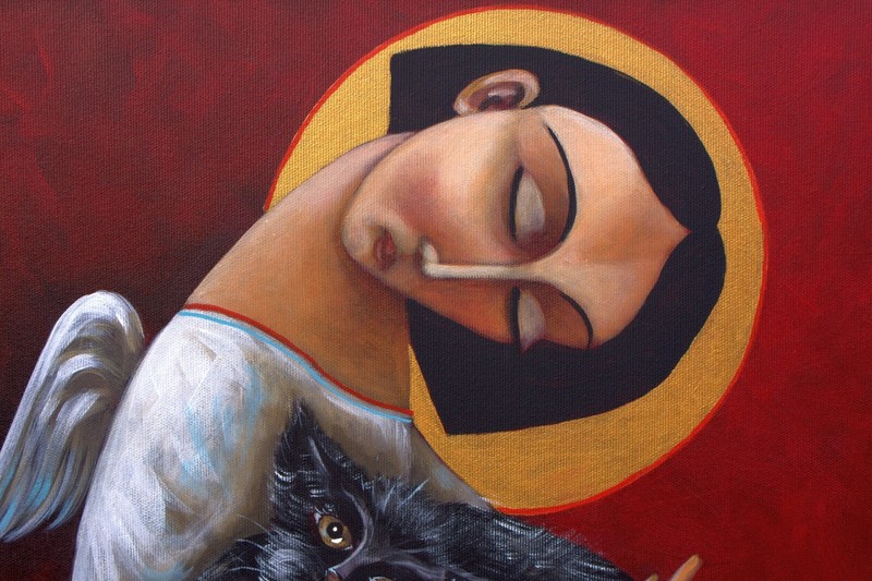 original oil painting CANVAs contemporary ART modern by Vlad Pronkin 2021 CARED gallery