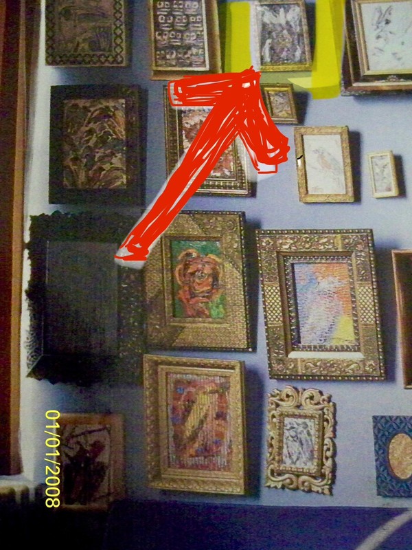 Hunt Slonem Authentic Artwork"Catelaya”appears in ELLE DECOR MAGAZINE Millennium gallery