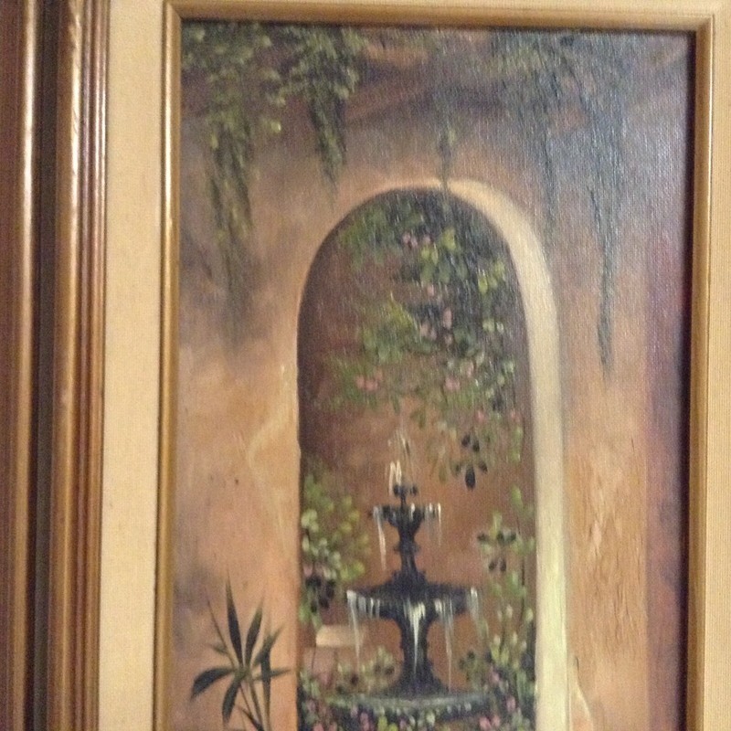 Miriam Ragan Signed Beautiful Oil Painting on Board JACKSON SQUARE NEW ORLEANS gallery
