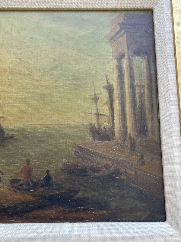 Edward Dufner Painting Impressionism Study Listed Famous Antique 1899 Louvre Oil gallery