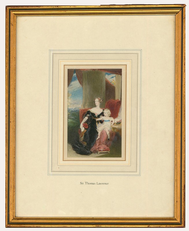 After Sir Thomas Lawrence – Watercolour, The Duchess of Argyll and Sutherland