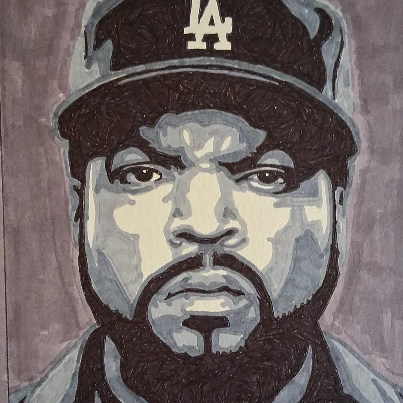 ice cube drawing