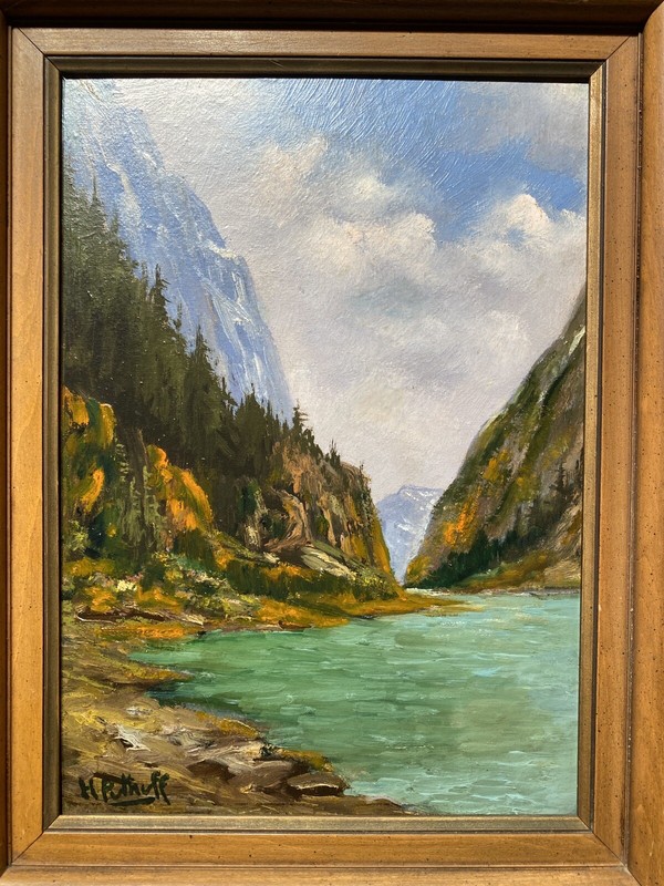 Hansen PUTHUFF – «Grand Canyon» American Impressionist Landscape