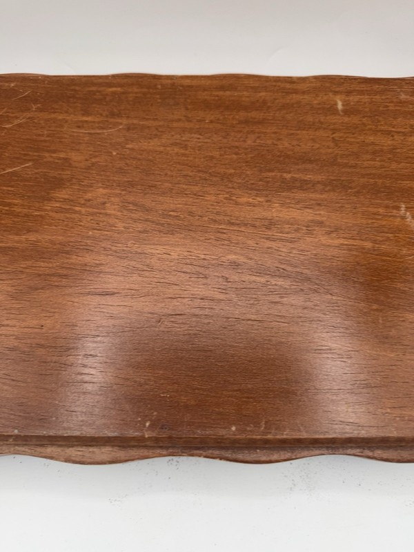 Duck Heron Wood Tray Painting Art In Frame Vintage gallery