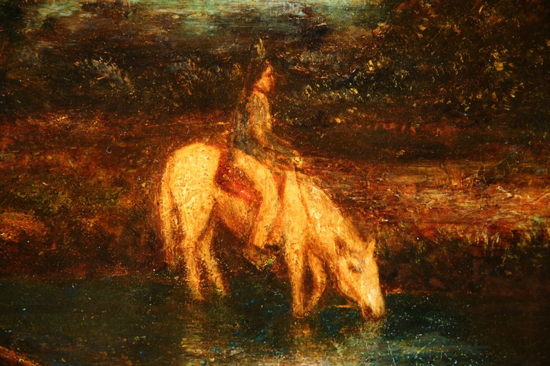 19th Century Native American Landscape with Lake Magnificent Sunset gallery