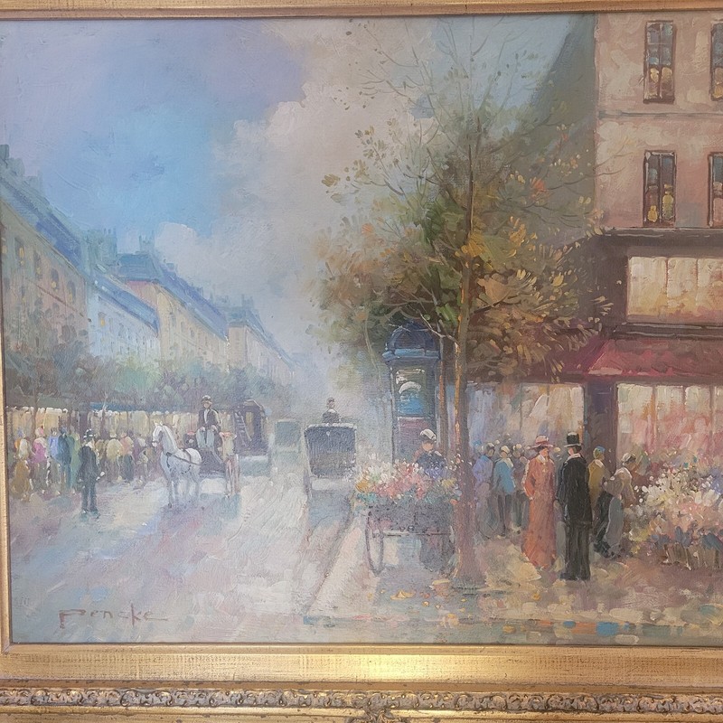 T.E. Pencke art work original