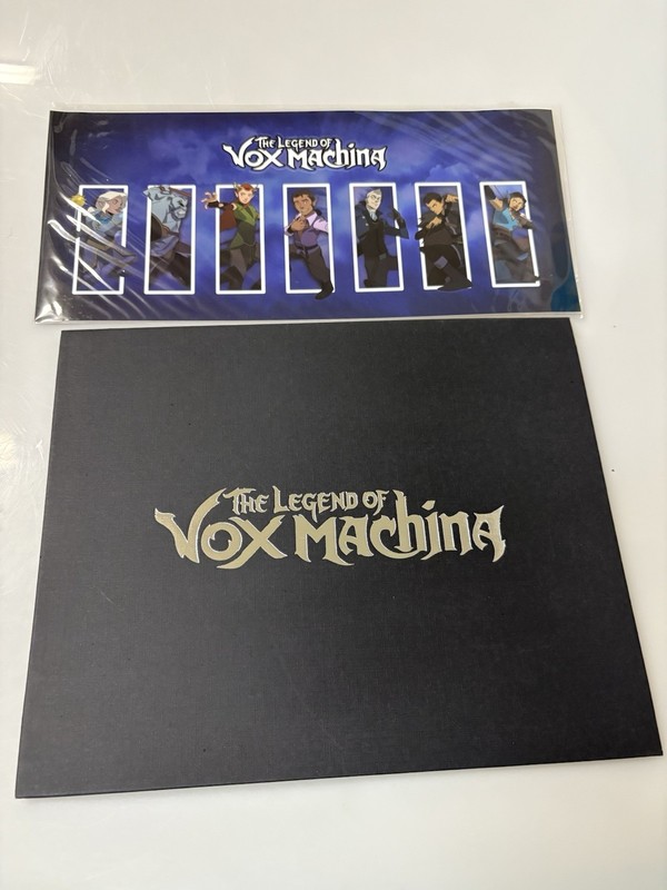 The Legend of Vox Machina Critical Role Kickstarter Art Prints & Stickers RARE