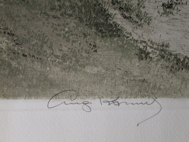 Luigi Kasimir (1881-1962) "Persenbeug Castle on the Danube" gallery