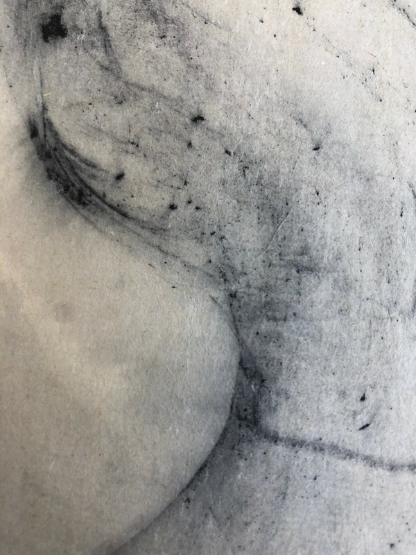 Modern, JAPAN / KOREAN / CHINESE -Abstract Original Ink Brush on Paper. Sealed. gallery