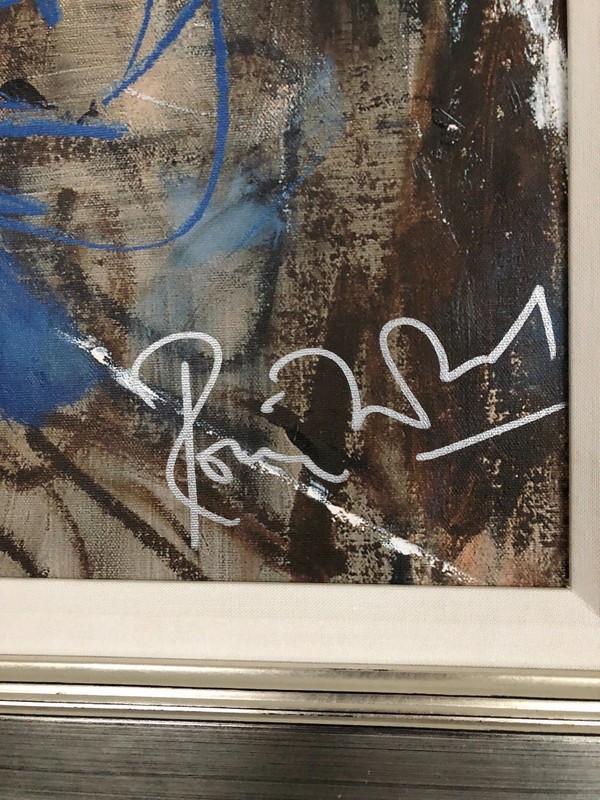 Bob Dylan limited edition serigraph on canvas by Ron Ronnie Wood Rolling Stones gallery