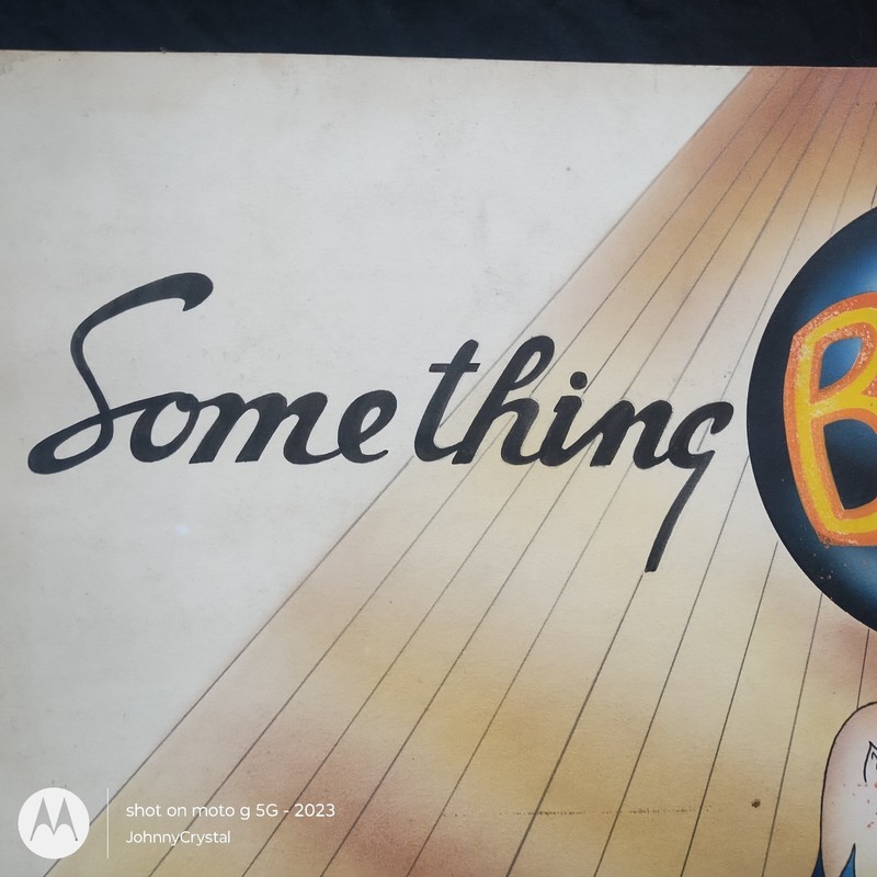 Vtg Advertising Illustrative Art Bowling Orig Painting St.Clair Shores Detroit gallery