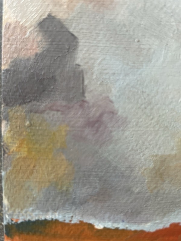 Contemporary Abstract Landscape Original Painting Signed Collectible Fine Art gallery