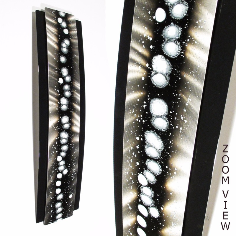 Modern Abstract Metal Wall Art Painting Sculpture Decor