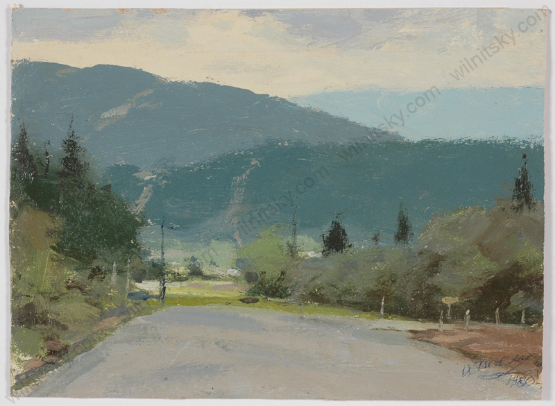 Ivan Chichelanov (b.1920), "In Caucasus", Oil Painting, 1980 gallery