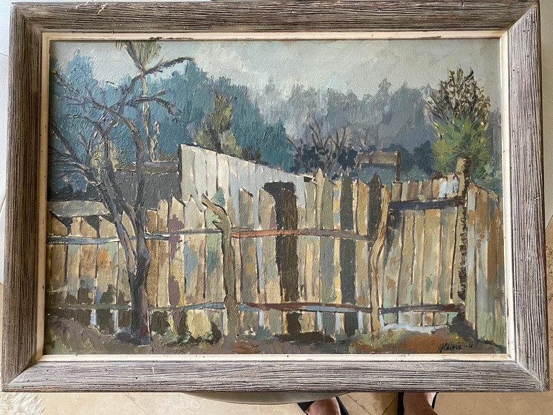 Appraised For $8000 13 yrs ago, original oil painting signed framed 1960s-