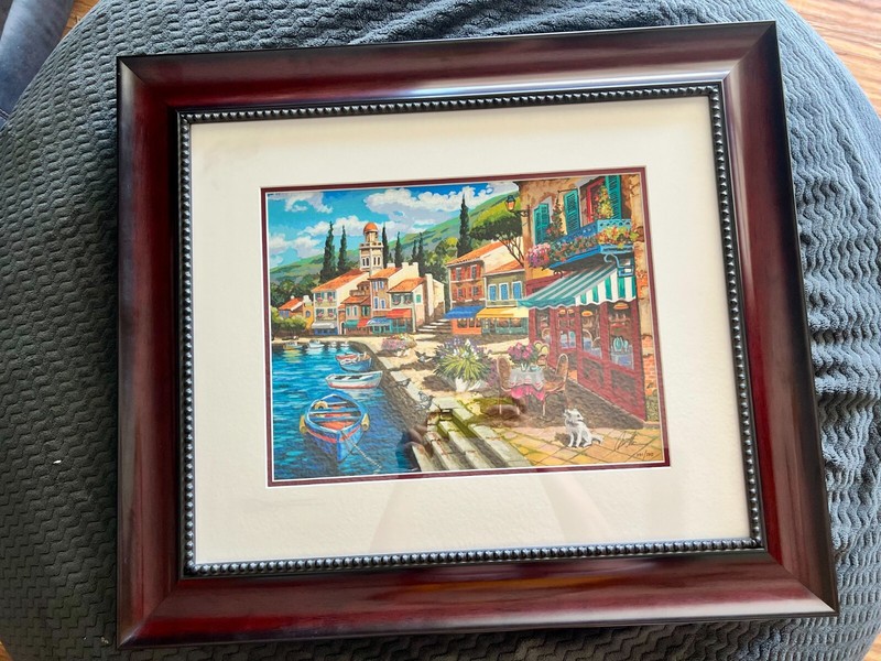Anatoly Metlan Serigraph Print “ Ladie’s Best Friend» Hand Sign & Num 341/750