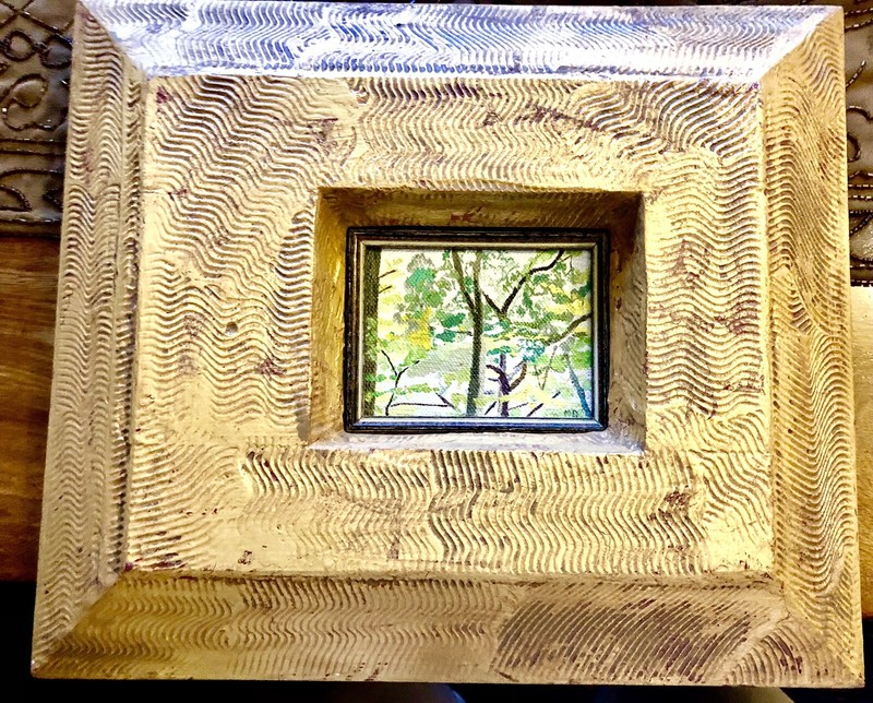 “FIVE MILE WOOD” Marguerite DORENBACH; BUCKS COUNTY CUNNINGHAM FRAME