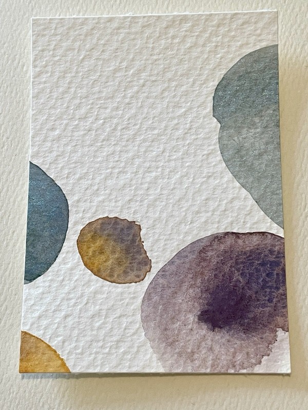 ACEO Hand-Painted Original Watercolor Painting Art Card (2.5 x 3.5 inches)