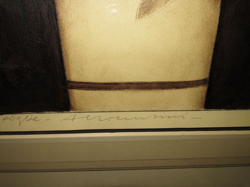 Alessandro Nocentini Italian Modernist Vase of Leaves Listed Florence Artist gallery