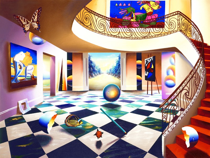 FERJO GICLEE ON CANVAS «ESCAPE» 30″ x 24″