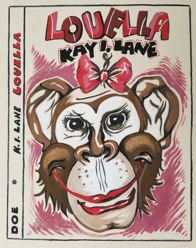 Allen Shapiro «A JAY Harry Chess» Famed GAY EROTIC Cartoonist Monkey Book Design