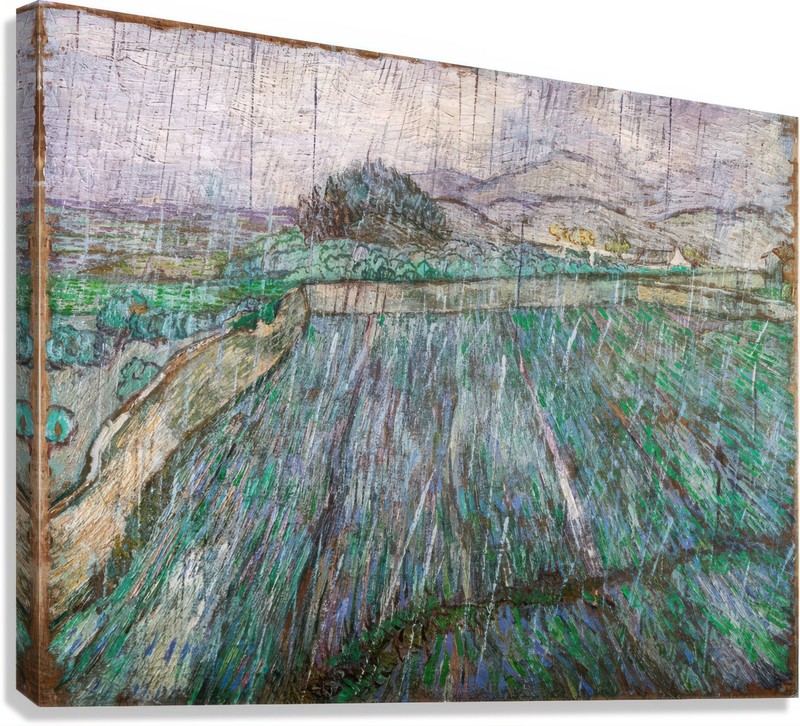 Vincent van Gogh Dutch Rain Reproduction – Giclee Canvas/Paper/Stretched gallery