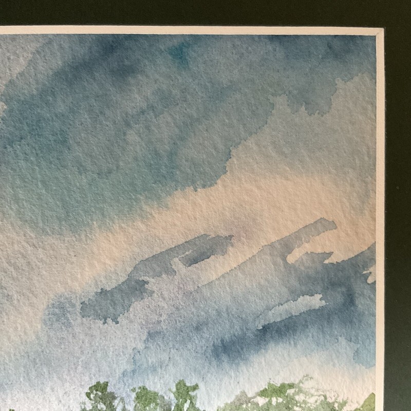 Jane Appleby watercolour 18"x24" mat - Pacific Northwest Coastal scene gallery