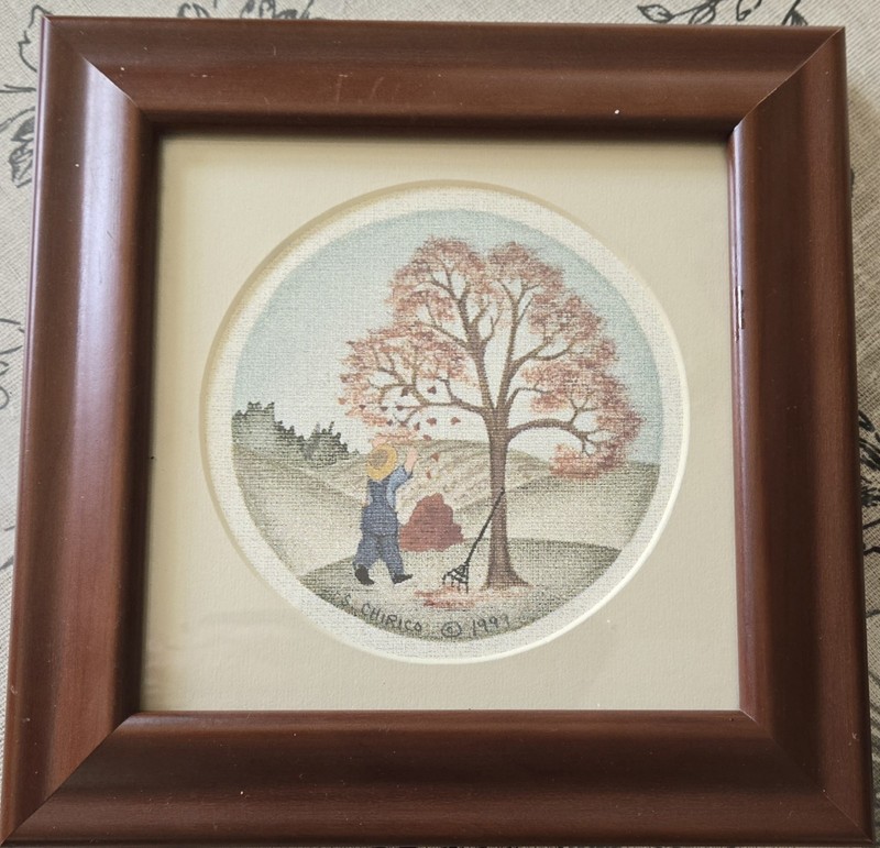 Calico Serenade Theorem Painting By Sara Chirico of New York «The Autumn Tree»