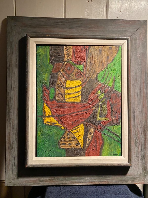 EARLY NYC ABSTRACT EXPRESSIONIST Exhibited 9th St Show and many, many more