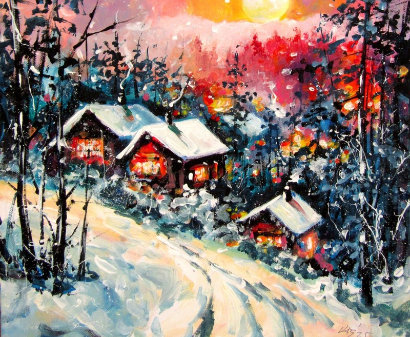 Beautiful wintertime V gallery
