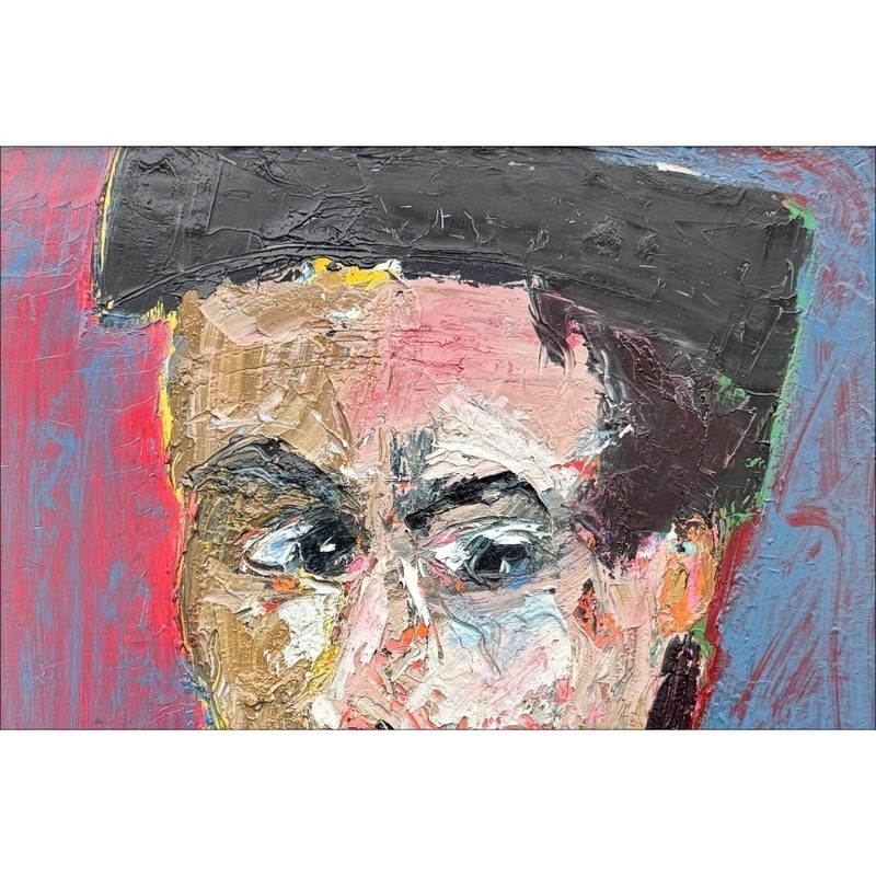 HASCH Victor - Original acrylic painting on canvas "El Picador" 65x54cm ( gallery